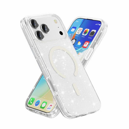 Terminator Style Glitter Powder MagSafe Magnetic Phone Case Apple Accessories engter5791 iPhone 17 Pro Max iPhone 17 Pro Max Cases - APEXEL INDIA - Mobile Lens - Mobile Camera Lens - Cellphone Accessories - Phone Lens - Smartphone Lens