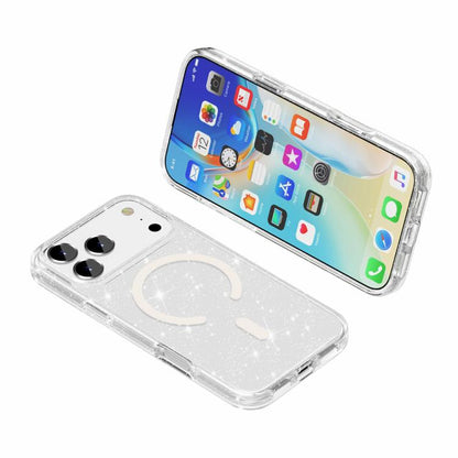 Terminator Style Glitter Powder MagSafe Magnetic Phone Case Apple Accessories engter5791 iPhone 17 Pro Max iPhone 17 Pro Max Cases - APEXEL INDIA - Mobile Lens - Mobile Camera Lens - Cellphone Accessories - Phone Lens - Smartphone Lens
