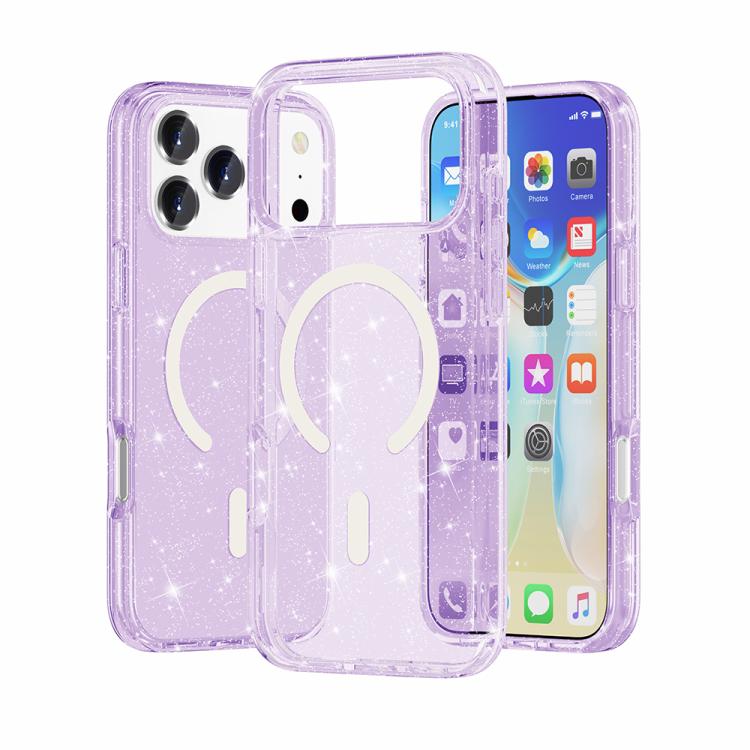 Terminator Style Glitter Powder MagSafe Magnetic Phone Case Apple Accessories engter5791 iPhone 17 Pro Max iPhone 17 Pro Max Cases - APEXEL INDIA - Mobile Lens - Mobile Camera Lens - Cellphone Accessories - Phone Lens - Smartphone Lens