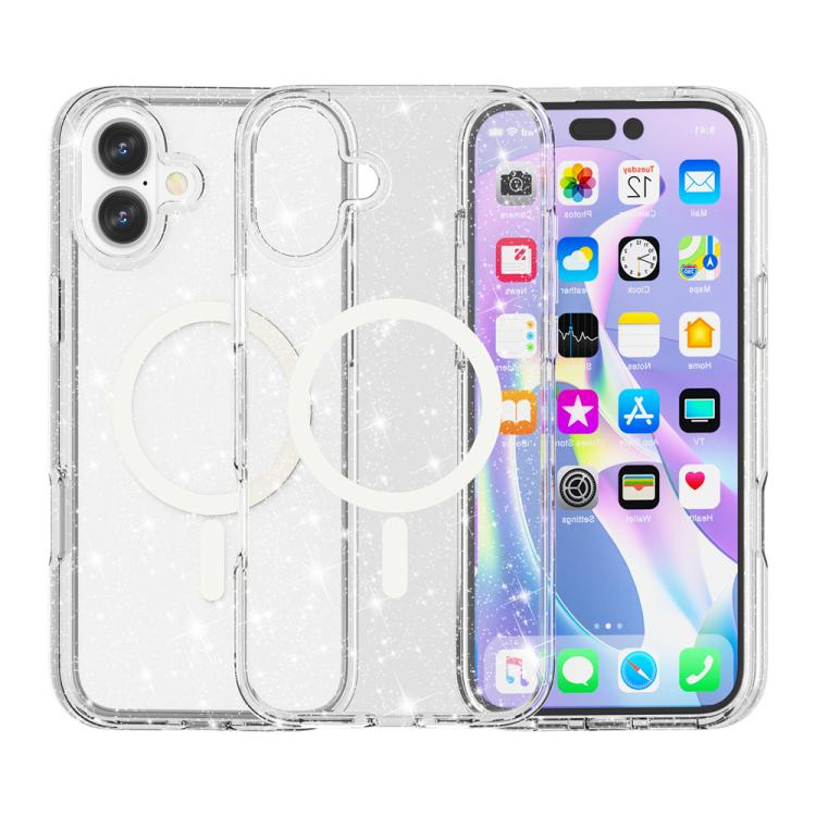 Terminator Style Glitter Powder MagSafe Magnetic Phone Case Apple Accessories engter5791 iPhone 17 Pro Max iPhone 17 Pro Max Cases - APEXEL INDIA - Mobile Lens - Mobile Camera Lens - Cellphone Accessories - Phone Lens - Smartphone Lens