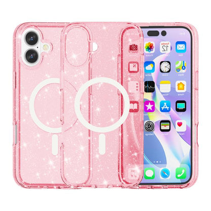 Terminator Style Glitter Powder MagSafe Magnetic Phone Case Apple Accessories engter5791 iPhone 17 Pro Max iPhone 17 Pro Max Cases - APEXEL INDIA - Mobile Lens - Mobile Camera Lens - Cellphone Accessories - Phone Lens - Smartphone Lens