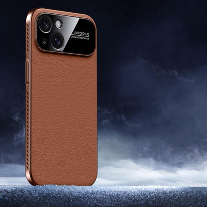 Soft Armor Cooling Plain Leather Hybrid PC Phone Case, For iPhone 15 Pro, For iPhone 15, For iPhone 14, For iPhone 14 Pro Apple Accessories engsof6156 iPhone 15 Pro iPhone 15 Pro Cases - APEXEL INDIA - Mobile Lens - Mobile Camera Lens - Cellphone Accessories - Phone Lens - Smartphone Lens