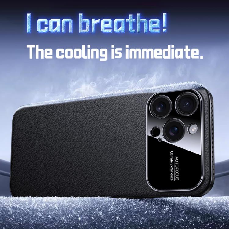 Soft Armor Cooling Plain Leather Hybrid PC Phone Case, For iPhone 17 Pro Max, For iPhone 17 Pro, For iPhone 17, For iPhone Air Apple Accessories engsof6155 iPhone 17 Pro Max iPhone 17 Pro Max Cases - APEXEL INDIA - Mobile Lens - Mobile Camera Lens - Cellphone Accessories - Phone Lens - Smartphone Lens