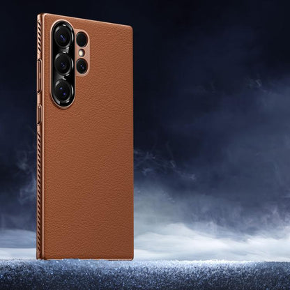 Soft Armor Cooling Plain Leather Hybrid PC Phone Case, For Samsung Galaxy S25 Ultra 5G, For Samsung Galaxy S24 Ultra 5G engsof6159 Galaxy S25 Ultra 5G Galaxy S25 Ultra 5G Cases Samsung Accessories - APEXEL INDIA - Mobile Lens - Mobile Camera Lens - Cellphone Accessories - Phone Lens - Smartphone Lens