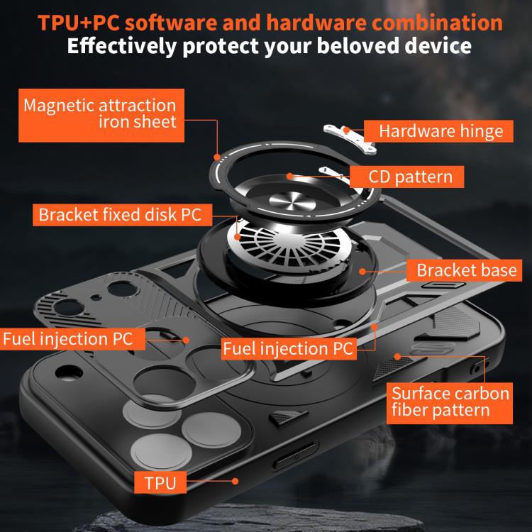 Armor Rotating Holder MagSafe Phone Case Apple Accessories engarm5747 iPhone 17 Pro Max iPhone 17 Pro Max Cases - APEXEL INDIA - Mobile Lens - Mobile Camera Lens - Cellphone Accessories - Phone Lens - Smartphone Lens