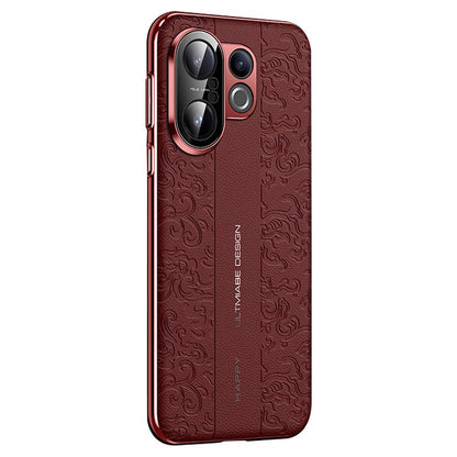 Cloud Dragon Pattern Plain Leather PC Phone Case, For vivo X300 Pro, For vivo X300, For vivo S30 Pro mini, For vivo S30 engclo6160 OnePlus &amp; OPPO Accessories vivo X300 Pro X300 Pro Cases - APEXEL INDIA - Mobile Lens - Mobile Camera Lens - Cellphone Accessories - Phone Lens - Smartphone Lens
