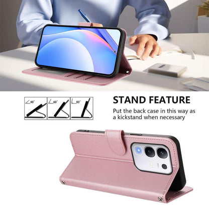 Litter Panda Embossing RFID Leather Phone Case with Lanyard, For vivo Y29 4G / T4x / Y300t / iQOO Z10x, For vivo V50 / V50e, For vivo V50 Lite 5G / 4G, For vivo Y39 5G
