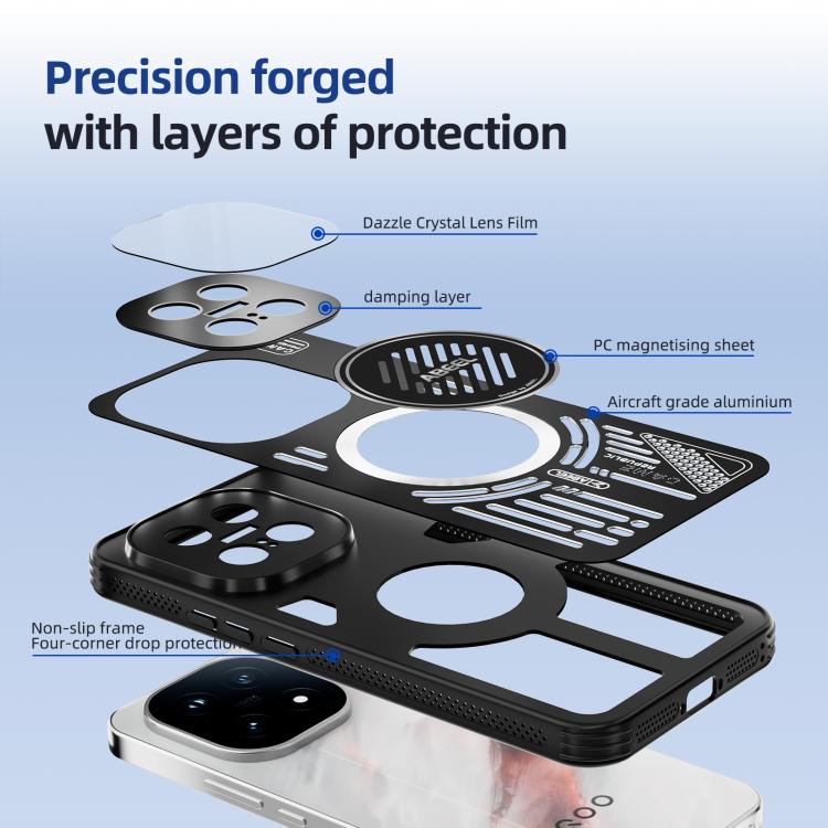 ABEEL Ice Fox Series Magsafe Heat Sink Cooling Phone Case, For vivo iQOO 15, For vivo X300 Pro, For vivo X300, For vivo X200s engabe6116 iQOO 15 Cases OnePlus &amp; OPPO Accessories vivo iQOO 15 - APEXEL INDIA - Mobile Lens - Mobile Camera Lens - Cellphone Accessories - Phone Lens - Smartphone Lens