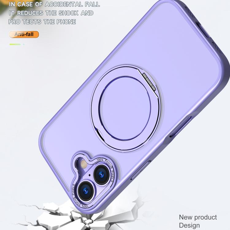 kalebol MagSafe Metal Ring Holder Phone Case, For iPhone 17, For iPhone Air