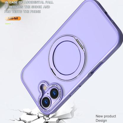 kalebol MagSafe Metal Ring Holder Phone Case, For iPhone 17, For iPhone Air