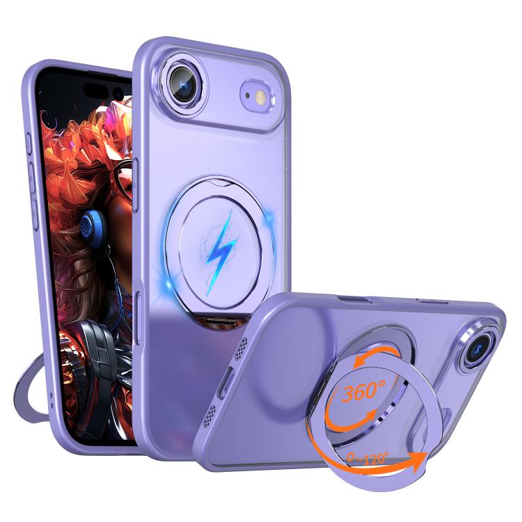 kalebol MagSafe Metal Ring Holder Phone Case, For iPhone 17, For iPhone Air