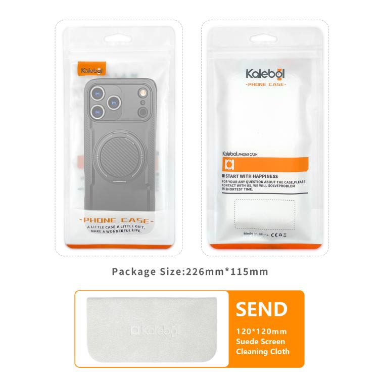 kalebol Metal 360 Degree Rotation Holder MagSafe Phone Case, For iPhone 13