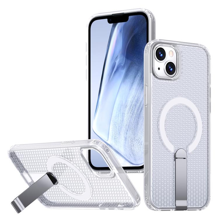 kalebol Honeycomb Cooling MagSafe Holder Phone Case, For iPhone 13