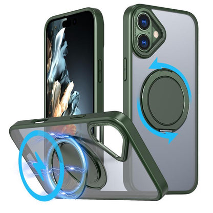 Kalebol 360-degree Rotating MagSafe Magnetic Holder Phone Case, For iPhone 16