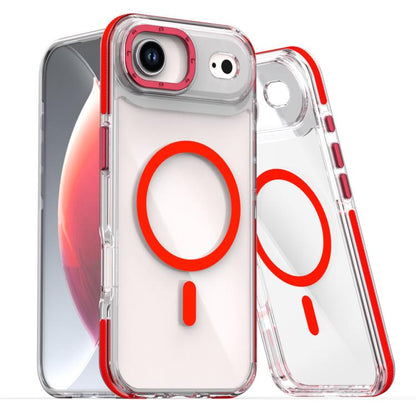 Dual-Color Clear Acrylic Hybrid TPU MagSafe Phone Case Apple Accessories engdua5827 iPhone 17 iPhone 17 Cases - APEXEL INDIA - Mobile Lens - Mobile Camera Lens - Cellphone Accessories - Phone Lens - Smartphone Lens
