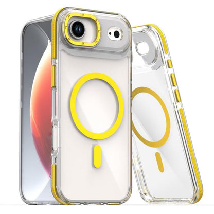 Dual-Color Clear Acrylic Hybrid TPU MagSafe Phone Case Apple Accessories engdua5827 iPhone 17 iPhone 17 Cases - APEXEL INDIA - Mobile Lens - Mobile Camera Lens - Cellphone Accessories - Phone Lens - Smartphone Lens