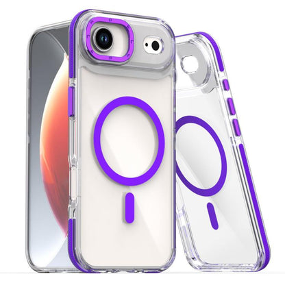 Dual-Color Clear Acrylic Hybrid TPU MagSafe Phone Case Apple Accessories engdua5827 iPhone 17 iPhone 17 Cases - APEXEL INDIA - Mobile Lens - Mobile Camera Lens - Cellphone Accessories - Phone Lens - Smartphone Lens