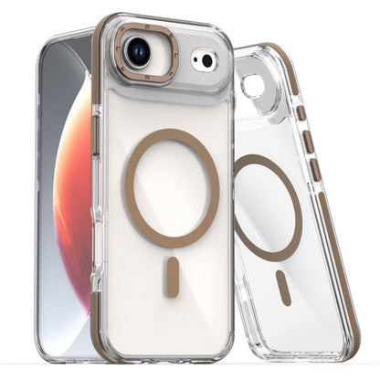Dual-Color Clear Acrylic Hybrid TPU MagSafe Phone Case Apple Accessories engdua5827 iPhone 17 iPhone 17 Cases - APEXEL INDIA - Mobile Lens - Mobile Camera Lens - Cellphone Accessories - Phone Lens - Smartphone Lens