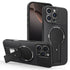 Carbon Fiber Texture MagSafe Phone Case with Holder Apple Accessories engcar5828 iPhone 16 Pro Max iPhone 16 Pro Max Cases - APEXEL INDIA - Mobile Lens - Mobile Camera Lens - Cellphone Accessories - Phone Lens - Smartphone Lens
