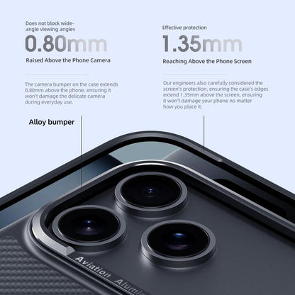 Carbon Fiber Kevlar MagSafe Magnetic Phone Case Apple Accessories engcar5893 iPhone 17 Pro Max iPhone 17 Pro Max Cases - APEXEL INDIA - Mobile Lens - Mobile Camera Lens - Cellphone Accessories - Phone Lens - Smartphone Lens