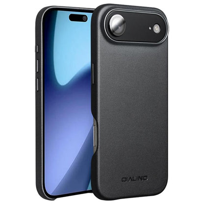 QIALINO Technology Leather MagSafe Phone Case Apple Accessories engqia5896 iPhone 17 Pro Max iPhone 17 Pro Max Cases QIALINO - QIALINO - Mobile Lens - Mobile Camera Lens - Cellphone Accessories - Phone Lens - Smartphone Lens