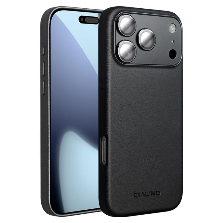 QIALINO Technology Leather MagSafe Phone Case Apple Accessories engqia5896 iPhone 17 Pro Max iPhone 17 Pro Max Cases QIALINO - QIALINO - Mobile Lens - Mobile Camera Lens - Cellphone Accessories - Phone Lens - Smartphone Lens