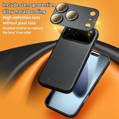 QIALINO Technology Leather MagSafe Phone Case Apple Accessories engqia5896 iPhone 17 Pro Max iPhone 17 Pro Max Cases QIALINO - QIALINO - Mobile Lens - Mobile Camera Lens - Cellphone Accessories - Phone Lens - Smartphone Lens
