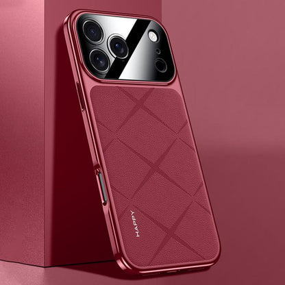 Plain Leather PC Phone Case, For iPhone 17 Pro Max, For iPhone 17 Pro, For iPhone 17, For iPhone Air Apple Accessories engpla6161 iPhone 17 Pro Max iPhone 17 Pro Max Cases - APEXEL INDIA - Mobile Lens - Mobile Camera Lens - Cellphone Accessories - Phone Lens - Smartphone Lens