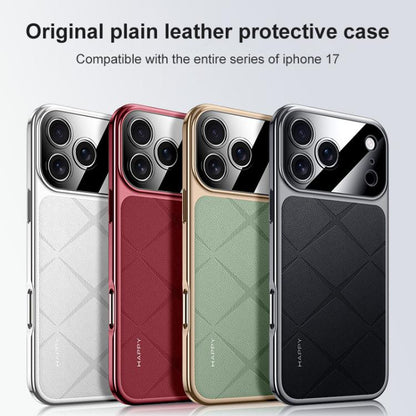 Plain Leather PC Phone Case, For iPhone 17 Pro Max, For iPhone 17 Pro, For iPhone 17, For iPhone Air Apple Accessories engpla6161 iPhone 17 Pro Max iPhone 17 Pro Max Cases - APEXEL INDIA - Mobile Lens - Mobile Camera Lens - Cellphone Accessories - Phone Lens - Smartphone Lens