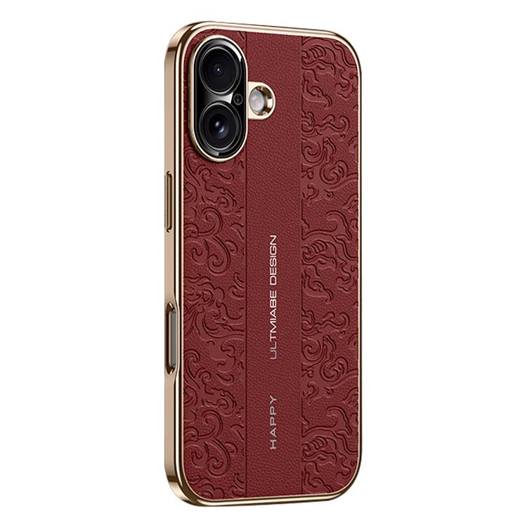 Cloud Dragon Pattern Plain Leather PC Phone Case, For iPhone 17 Pro Max, For iPhone 17 Pro, For iPhone 17, For iPhone Air, For iPhone 16 Pro Max, For iPhone 16 Pro Apple Accessories engclo6162 iPhone 17 Pro Max iPhone 17 Pro Max Cases - APEXEL INDIA - Mobile Lens - Mobile Camera Lens - Cellphone Accessories - Phone Lens - Smartphone Lens