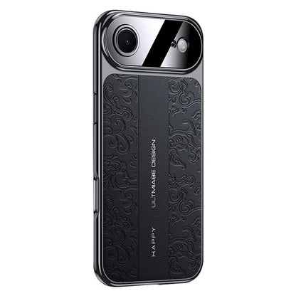 Cloud Dragon Pattern Plain Leather PC Phone Case, For iPhone 17 Pro Max, For iPhone 17 Pro, For iPhone 17, For iPhone Air, For iPhone 16 Pro Max, For iPhone 16 Pro Apple Accessories engclo6162 iPhone 17 Pro Max iPhone 17 Pro Max Cases - APEXEL INDIA - Mobile Lens - Mobile Camera Lens - Cellphone Accessories - Phone Lens - Smartphone Lens