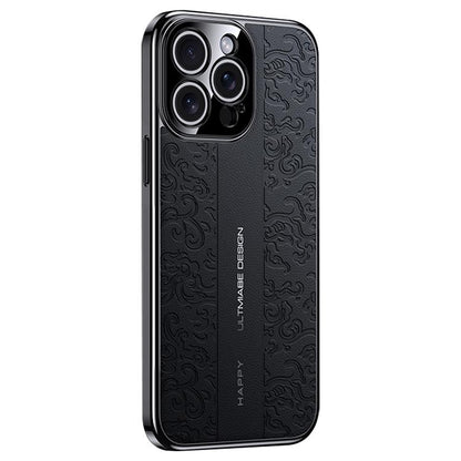 Cloud Dragon Pattern Plain Leather PC Phone Case, For iPhone 14 Pro Max Apple Accessories engclo6164 iPhone 14 Pro Max Cases More iPhone Cases - APEXEL INDIA - Mobile Lens - Mobile Camera Lens - Cellphone Accessories - Phone Lens - Smartphone Lens