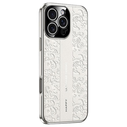 Cloud Dragon Pattern Plain Leather PC Phone Case, For iPhone 17 Pro Max, For iPhone 17 Pro, For iPhone 17, For iPhone Air, For iPhone 16 Pro Max, For iPhone 16 Pro Apple Accessories engclo6162 iPhone 17 Pro Max iPhone 17 Pro Max Cases - APEXEL INDIA - Mobile Lens - Mobile Camera Lens - Cellphone Accessories - Phone Lens - Smartphone Lens