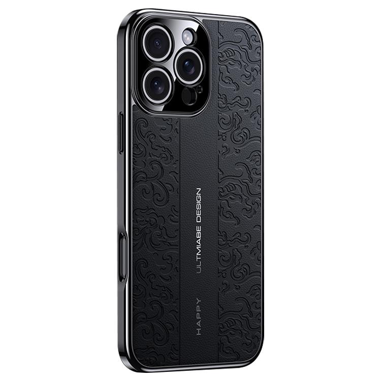 Cloud Dragon Pattern Plain Leather PC Phone Case, For iPhone 17 Pro Max, For iPhone 17 Pro, For iPhone 17, For iPhone Air, For iPhone 16 Pro Max, For iPhone 16 Pro Apple Accessories engclo6162 iPhone 17 Pro Max iPhone 17 Pro Max Cases - APEXEL INDIA - Mobile Lens - Mobile Camera Lens - Cellphone Accessories - Phone Lens - Smartphone Lens