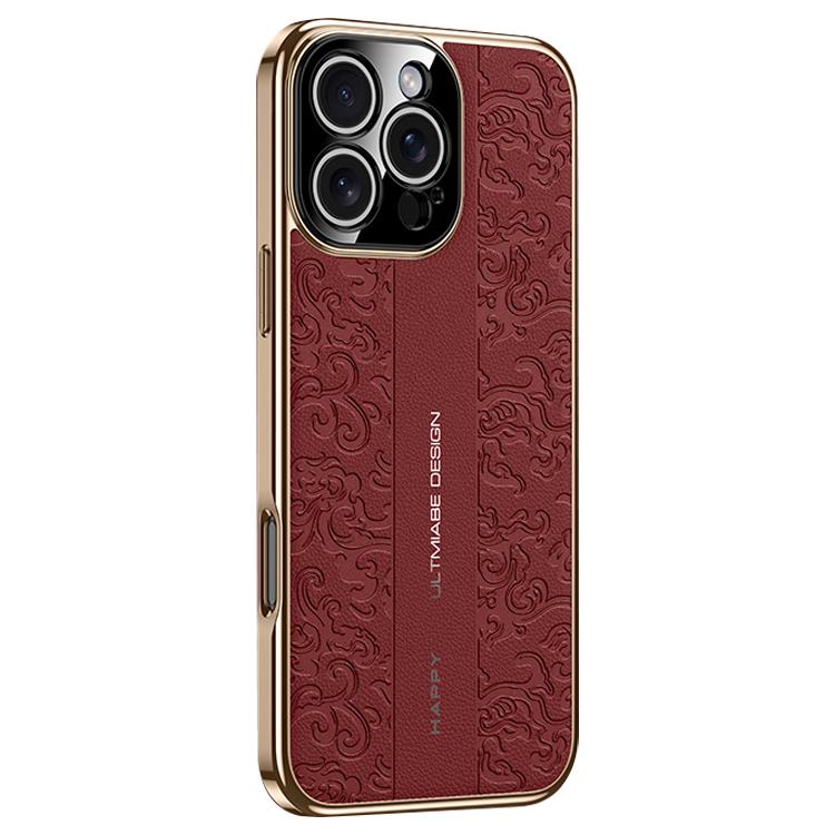 Cloud Dragon Pattern Plain Leather PC Phone Case, For iPhone 17 Pro Max, For iPhone 17 Pro, For iPhone 17, For iPhone Air, For iPhone 16 Pro Max, For iPhone 16 Pro Apple Accessories engclo6162 iPhone 17 Pro Max iPhone 17 Pro Max Cases - APEXEL INDIA - Mobile Lens - Mobile Camera Lens - Cellphone Accessories - Phone Lens - Smartphone Lens