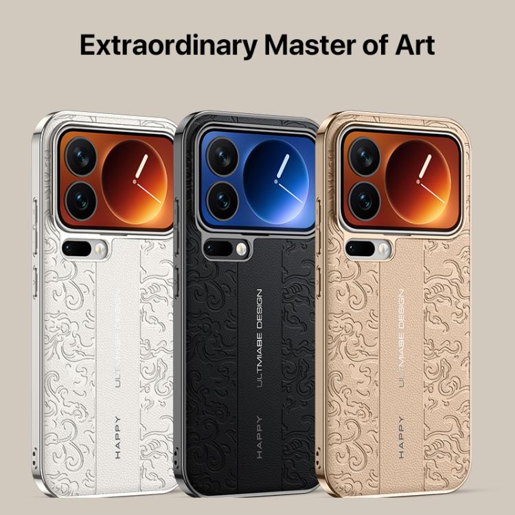 Cloud Dragon Pattern Plain Leather PC Phone Case, For Xiaomi 17 Pro Max, For Xiaomi 17 Pro, For Xiaomi 17 17 Pro Max Cases engclo6166 Xiaomi 17 Pro Max Xiaomi Accessories - APEXEL INDIA - Mobile Lens - Mobile Camera Lens - Cellphone Accessories - Phone Lens - Smartphone Lens
