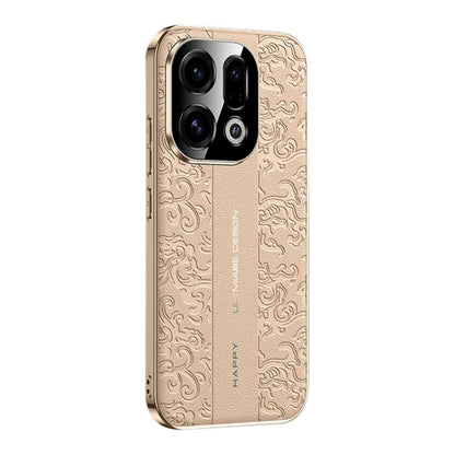 Cloud Dragon Pattern Plain Leather PC Phone Case, For OPPO Find X9, For OPPO Find X9 Pro engclo6167 Find X9 Cases OnePlus &amp; OPPO Accessories OPPO Find X9 - APEXEL INDIA - Mobile Lens - Mobile Camera Lens - Cellphone Accessories - Phone Lens - Smartphone Lens