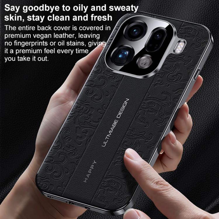 Cloud Dragon Pattern Plain Leather PC Phone Case, For OPPO Find X9, For OPPO Find X9 Pro engclo6167 Find X9 Cases OnePlus &amp; OPPO Accessories OPPO Find X9 - APEXEL INDIA - Mobile Lens - Mobile Camera Lens - Cellphone Accessories - Phone Lens - Smartphone Lens