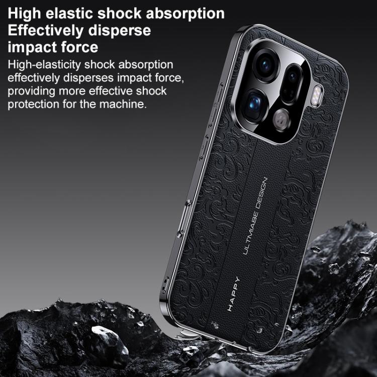 Cloud Dragon Pattern Plain Leather PC Phone Case, For OPPO Find X9, For OPPO Find X9 Pro engclo6167 Find X9 Cases OnePlus &amp; OPPO Accessories OPPO Find X9 - APEXEL INDIA - Mobile Lens - Mobile Camera Lens - Cellphone Accessories - Phone Lens - Smartphone Lens