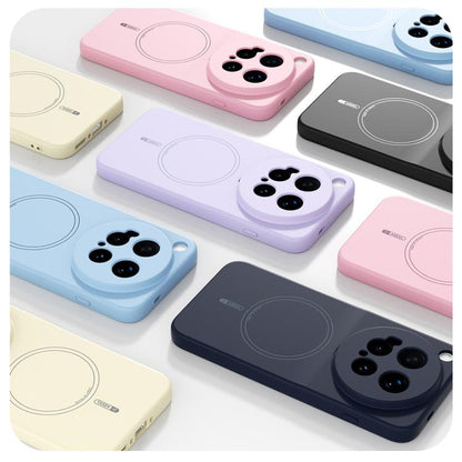 ABEEL Skin-friendly Feel Magsafe Liquid Silicone Phone Case, For vivo X500 Pro Max 5G, For vivo X300