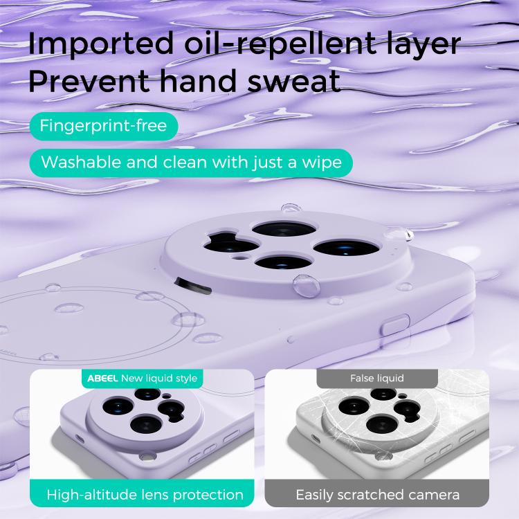 ABEEL Skin-friendly Feel Magsafe Liquid Silicone Phone Case, For vivo X500 Pro Max 5G, For vivo X300