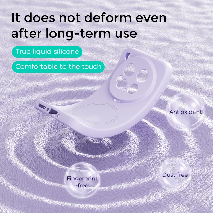 ABEEL Skin-friendly Feel Magsafe Liquid Silicone Phone Case, For vivo X500 Pro Max 5G, For vivo X300