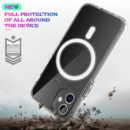 Simple Magnetic Ring All-inclusive Clear Crystal Acrylic PC +TPU Shockproof Case, For iPhone 12 mini, For iPhone 12 / 12 Pro, For iPhone 12 Pro Max Apple Accessories engsim3954 More iPhone Cases - APEXEL INDIA - Mobile Lens - Mobile Camera Lens - Cellphone Accessories - Phone Lens - Smartphone Lens