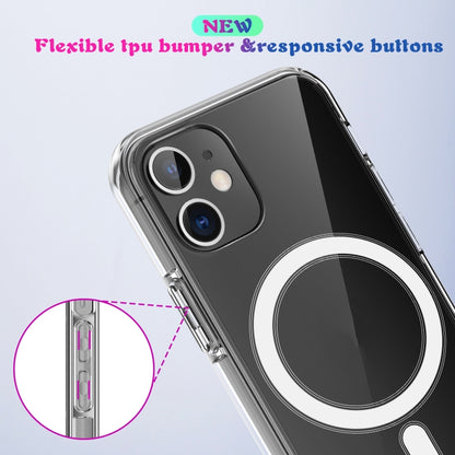 Simple Magnetic Ring All-inclusive Clear Crystal Acrylic PC +TPU Shockproof Case, For iPhone 12 mini, For iPhone 12 / 12 Pro, For iPhone 12 Pro Max Apple Accessories engsim3954 More iPhone Cases - APEXEL INDIA - Mobile Lens - Mobile Camera Lens - Cellphone Accessories - Phone Lens - Smartphone Lens