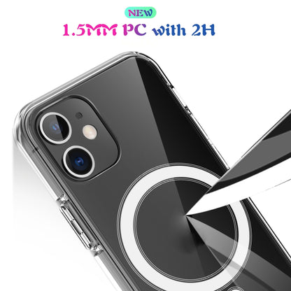 Simple Magnetic Ring All-inclusive Clear Crystal Acrylic PC +TPU Shockproof Case, For iPhone 12 mini, For iPhone 12 / 12 Pro, For iPhone 12 Pro Max Apple Accessories engsim3954 More iPhone Cases - APEXEL INDIA - Mobile Lens - Mobile Camera Lens - Cellphone Accessories - Phone Lens - Smartphone Lens