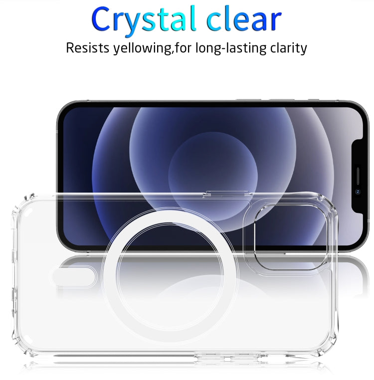 Magnetic Ring Clear Crystal Acrylic +TPU Four-corner Airbag Shockproof Case, For iPhone 12 Pro Max, For iPhone 12 / 12 Pro, For iPhone 12 mini Apple Accessories engmag3955 More iPhone Cases - APEXEL INDIA - Mobile Lens - Mobile Camera Lens - Cellphone Accessories - Phone Lens - Smartphone Lens