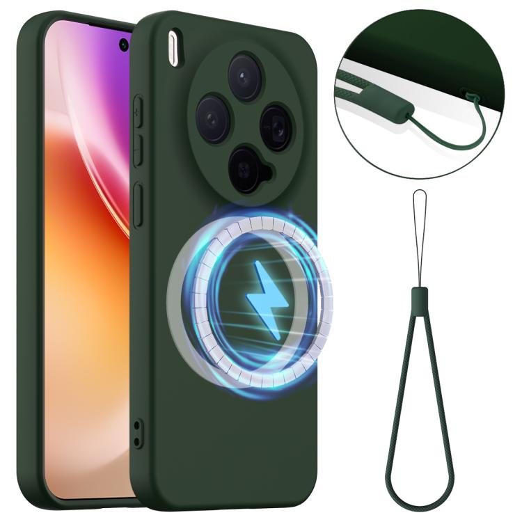 Shockproof Silicone Magsafe Phone Case, For vivo X300 Pro 5G, For vivo X300 5G engsho6126 OnePlus &amp; OPPO Accessories vivo X300 Pro X300 Pro Cases - APEXEL INDIA - Mobile Lens - Mobile Camera Lens - Cellphone Accessories - Phone Lens - Smartphone Lens
