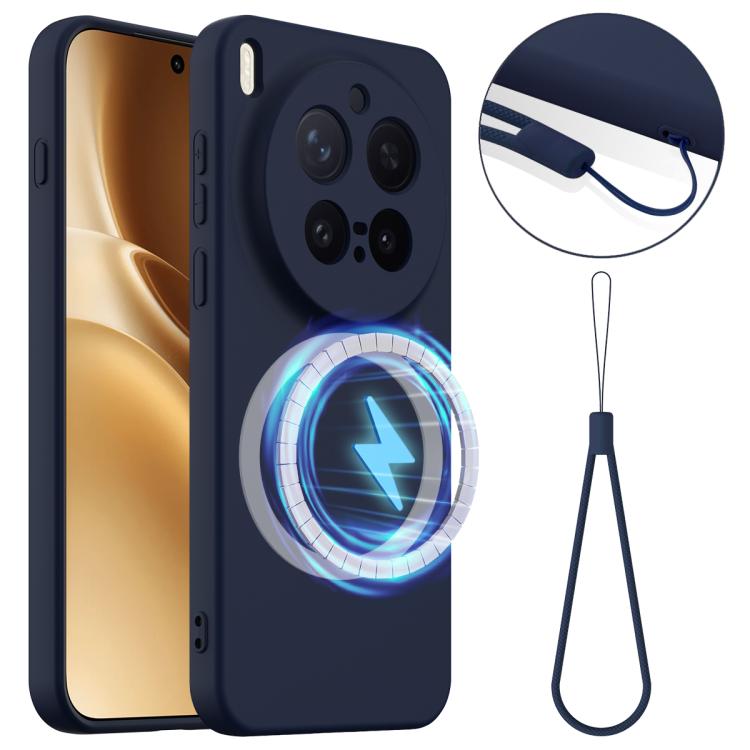 Shockproof Silicone Magsafe Phone Case, For vivo X300 Pro 5G, For vivo X300 5G engsho6126 OnePlus &amp; OPPO Accessories vivo X300 Pro X300 Pro Cases - APEXEL INDIA - Mobile Lens - Mobile Camera Lens - Cellphone Accessories - Phone Lens - Smartphone Lens