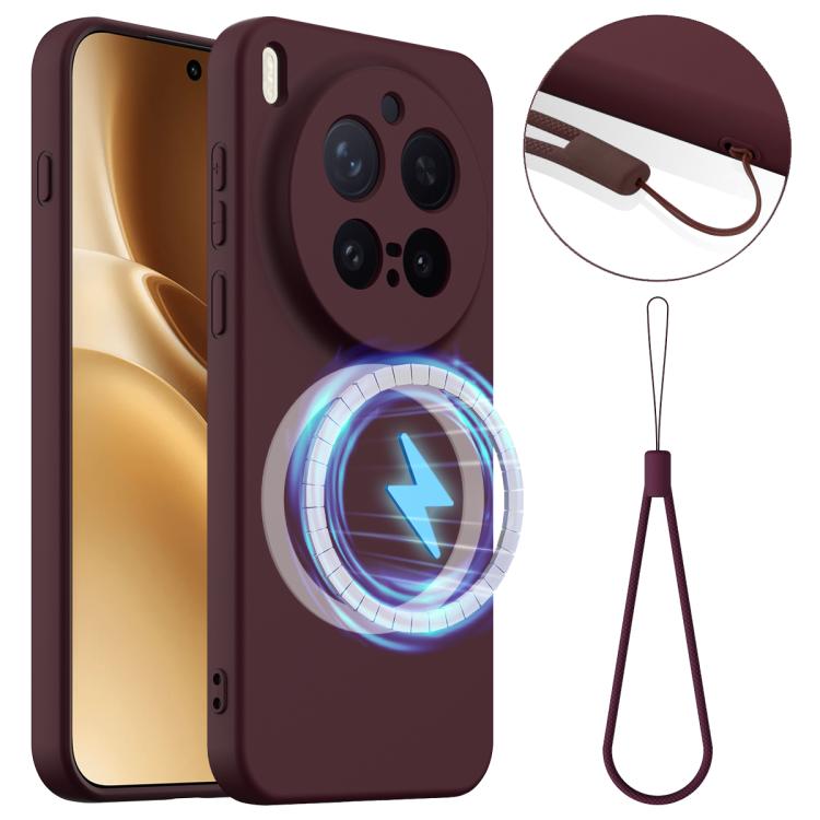 Shockproof Silicone Magsafe Phone Case, For vivo X300 Pro 5G, For vivo X300 5G engsho6126 OnePlus &amp; OPPO Accessories vivo X300 Pro X300 Pro Cases - APEXEL INDIA - Mobile Lens - Mobile Camera Lens - Cellphone Accessories - Phone Lens - Smartphone Lens