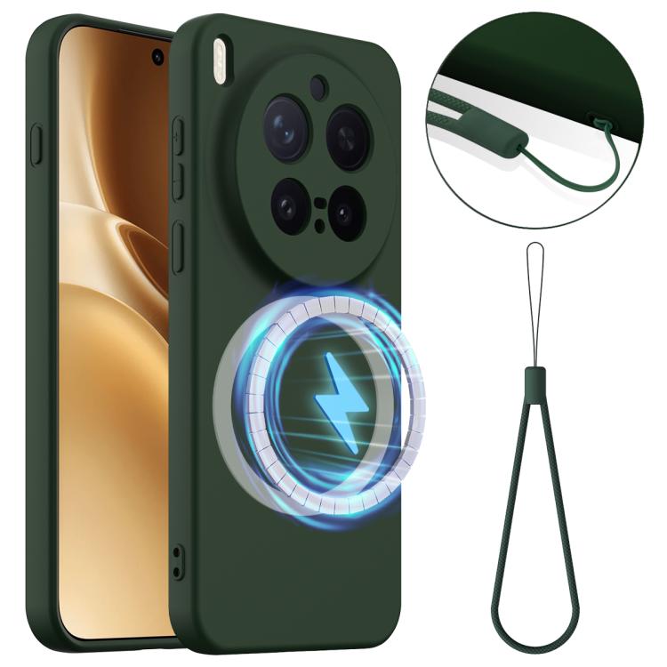 Shockproof Silicone Magsafe Phone Case, For vivo X300 Pro 5G, For vivo X300 5G engsho6126 OnePlus &amp; OPPO Accessories vivo X300 Pro X300 Pro Cases - APEXEL INDIA - Mobile Lens - Mobile Camera Lens - Cellphone Accessories - Phone Lens - Smartphone Lens